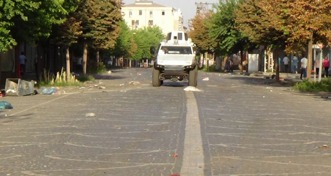 Diyarbakrda 4 mahallede sokaa kma yasa