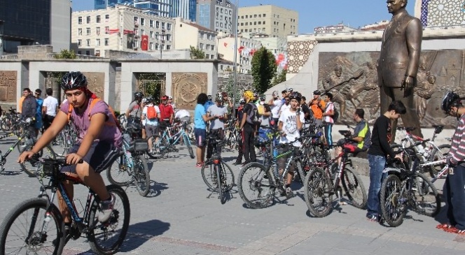 Kayserili Bisiklet Gruplar Kalp Sal in Pedal evirdi