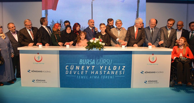 Hüzünlü temel atma töreni