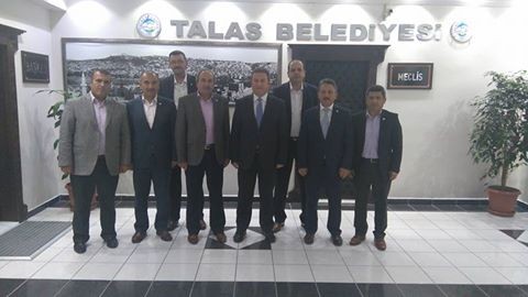 Kayseri Eitim Bir Sen'den Talas Belediye Bakan Palancolu'na Ziyaret