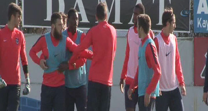 Trabzonsporda gergin idman