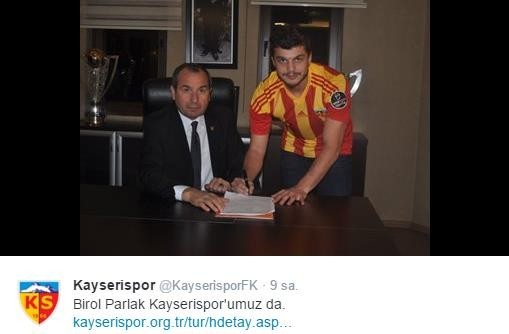 Birol Parlak Kayserispor'da