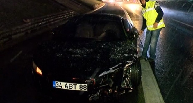Caner Erkin trafik kazası geçirdi