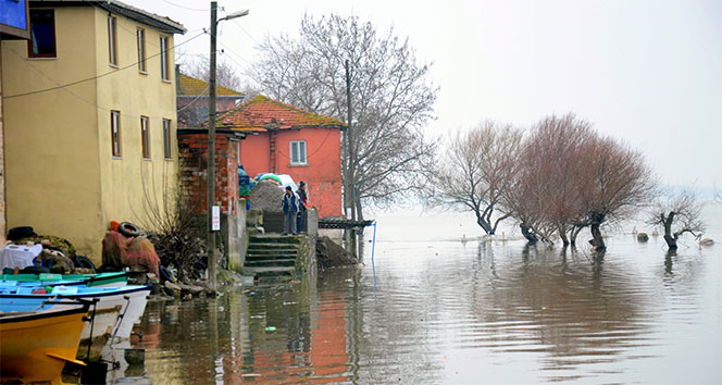 Su seviyesi yükselince Venedike benzedi