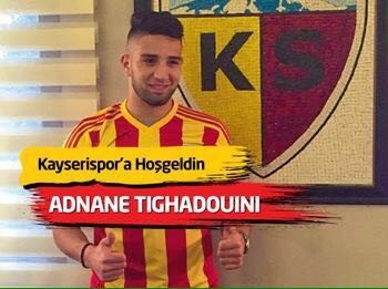 Kayserispor Malaga'dan Adnane Tighadoun'yi Transfer Etti