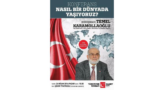 Temel Karamollaolu Kayseri'ye Geliyor