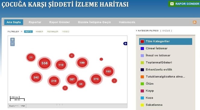 2016'da Kayseri'de 4 ocuk lm Habere Konu Oldu