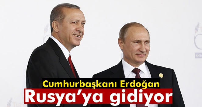 Cumhurbaşkanı Erdoğan'ın Rusya ziyareti