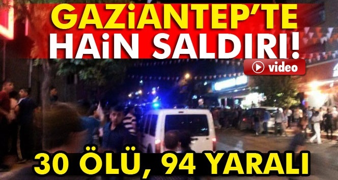 Gaziantep’te bombalı saldırı