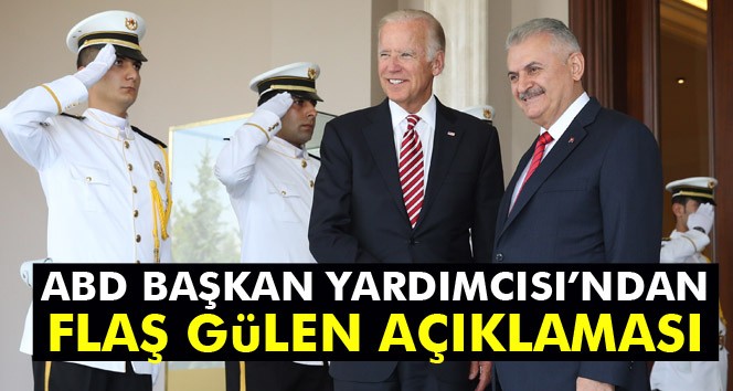 ABD Başkan Yardımcısı'ndan flaş Gülen açıklaması