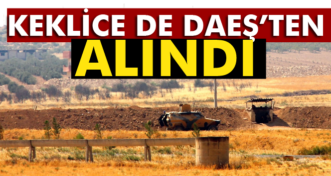 Keklice de DAEŞ'ten alındı