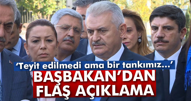 Başbakan'dan flaş açıklama