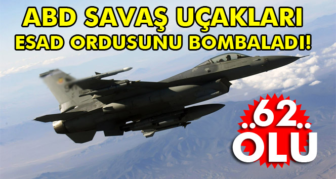 ABD Esed’in üssünü vurdu: 62 ölü
