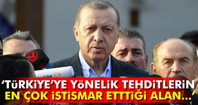 Cumhurbaşkanı Erdoğan: 'Türkiye’ye yönelik tehditlerin en çok istismar ettiği alan...'
