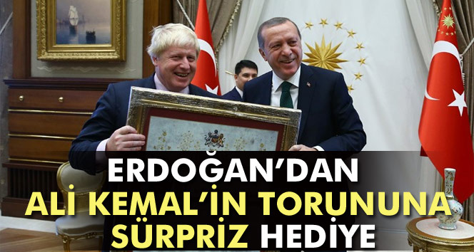 Erdoğan’dan Ali Kemal’in torununa sürpriz hediye