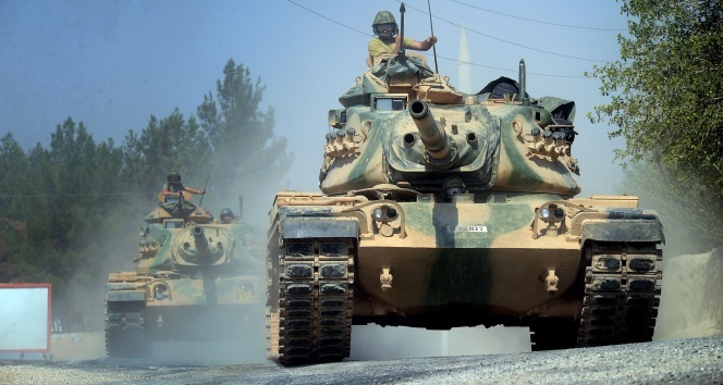 TSK, Silopi/Habur sınır bölgesinde askeri tatbikat başlattı