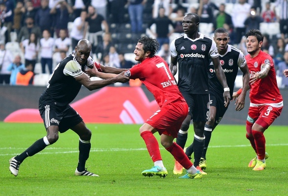 Beşiktaş Antalyaspor maçından kareler