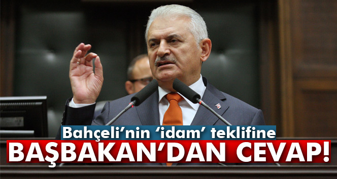Başbakan'dan 'idam' açıklaması
