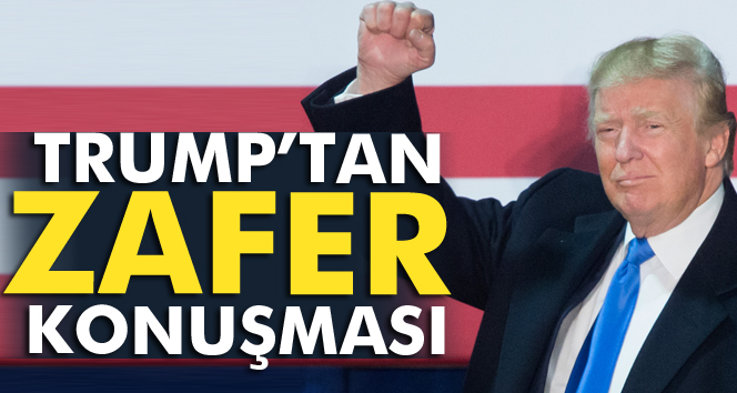 ABD yeni başkanı Donald Trump'tan ilk açıklama