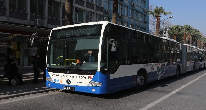 Denizli’de KPSS’ye gireceklere otobüsler ücretsiz
