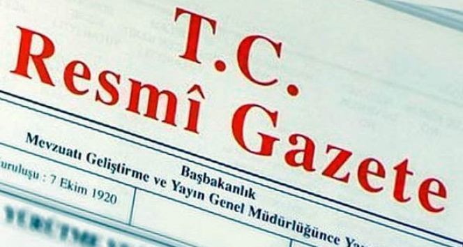 Atama Karaları Resmi Gazetede yayınlandı