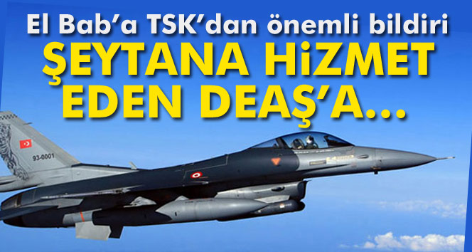 El Bab bölgesinde TSK’dan önemli bildiri