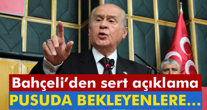 Bahçeli’den zehir zemberek sözler