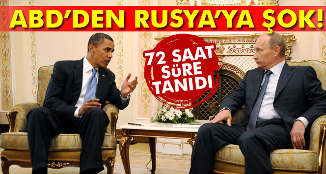 ABD'den Rusya'ya ŞOK!
