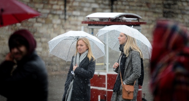İstanbulda kar yağışı başladı! Meteorolojiden 23 Aralık hava durumu uyarıları!