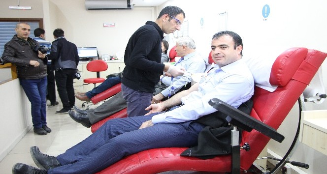 Basın Mensupları Kan Bağış Kampanyasına Destek Verdi