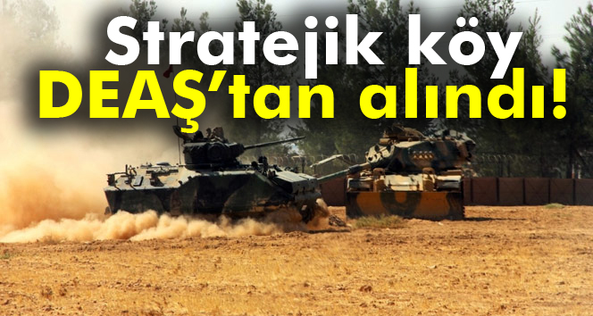 El Bab’taki stratejik köy DEAŞ’tan alındı