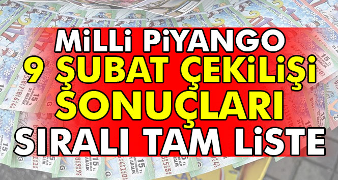 İşte Süper Loto 9 Şubat 2017 perşembe çekiliş sonuçları (MPİ Süper Loto sonuç öğren)