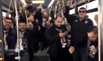 Beşiktaş taraftarı stada böyle gitti