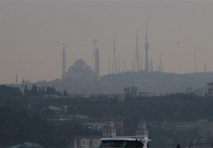İstanbulda sis manzaraları