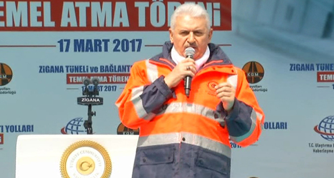 Başbakan Yıldırımdan Gümüşhanede işçilere ikramiye müjdesi