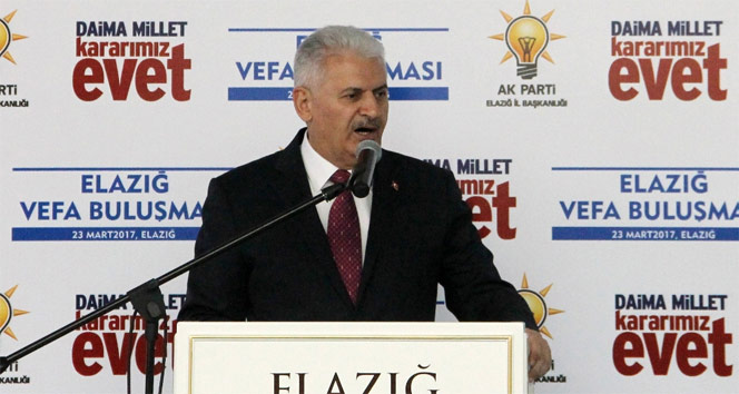 Başbakan Yıldırım: "Mecliste kıyamet koparan CHP birden kuzu oldu"