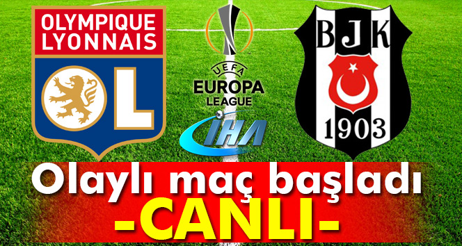 TRT 1 CANLI İZLE: Lyon Beşiktaş UEFA maçı kaç kaç? Beşiktaş Lyon maçı geniş özeti ve golleri izle (BJK Lyon)