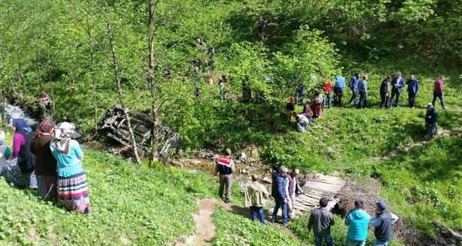 Trabzon’da yayla yolunda feci kaza: 4 ölü, 3 yaralı