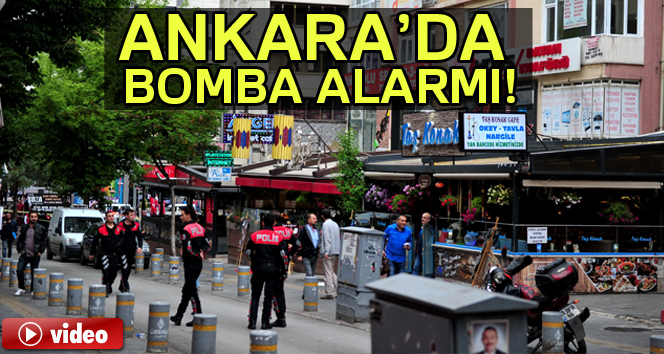 Ankara'da bomba alarmı! Binalar boşaltılıyor