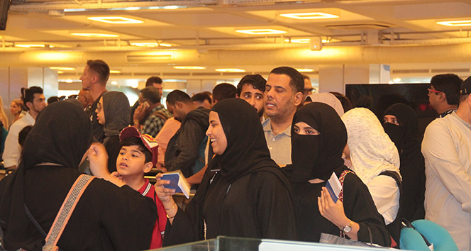 Arap turistler bayramda İstanbula akın etti