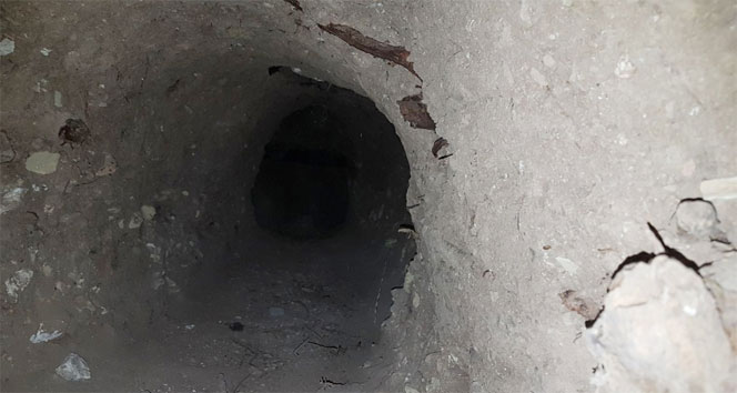 Nusaybinde teröristlerin kullandığı tünel bulundu