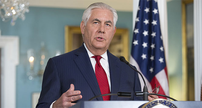ABD Dışişleri Bakanı Tillersonun Afrin operasyonu açıklaması
