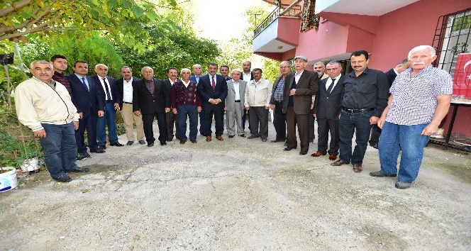 Başkan Gürkan asfalt çalışmasını yerinde inceledi
