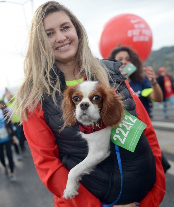 Vodafone 39. İstanbul Maratonu'nda renkli görüntüler oluştu