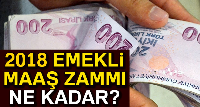 2018 Emekli maaşı ve zammı ne kadar ? Emekli maaşı hesaplama 2018