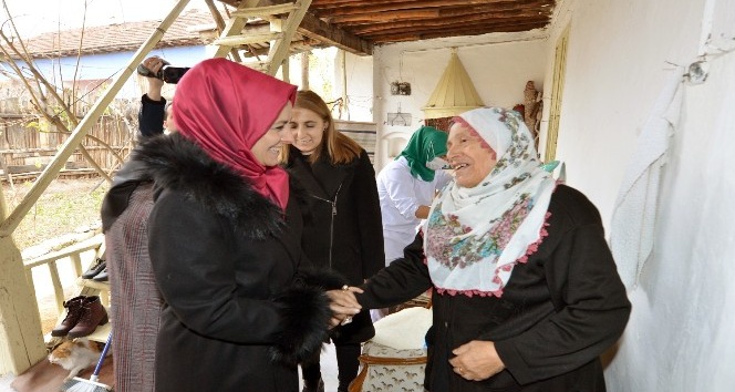 ‘Baştacı’ projesi kapsamında ev ziyareti