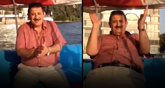 Gri listedeki FETÖcüler Mısırda teknede eğlenirken görüntülendi