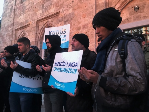 Müslüman dünyası Kudüs için ayakta