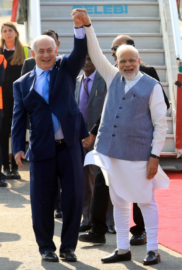 İsrail Başbakanı Netanyahu, Hindistan’da