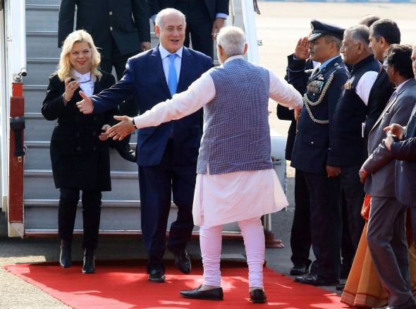 İsrail Başbakanı Netanyahu, Hindistan’da